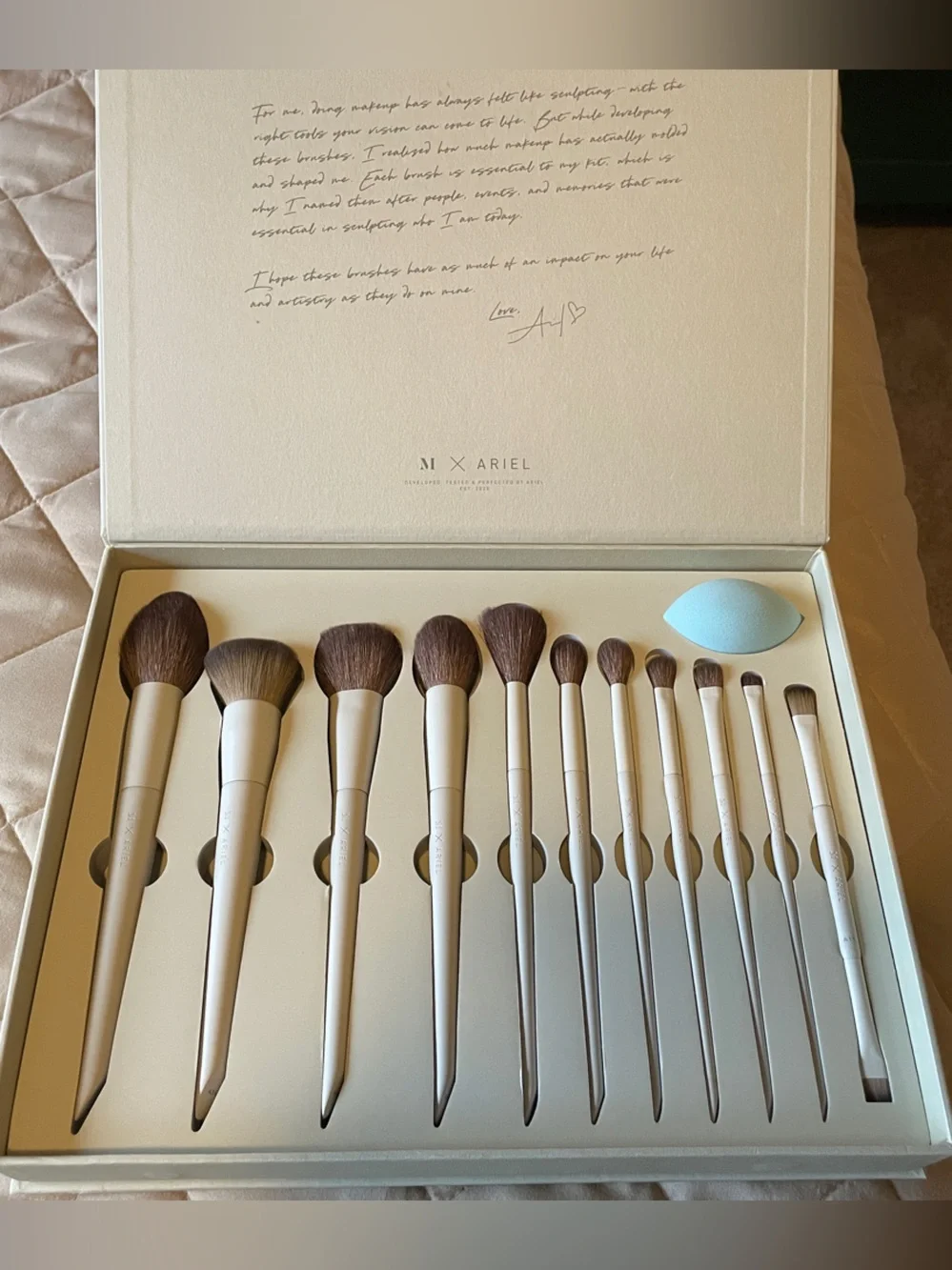 Morphe X Ariel Signature 12 piece Face & Eye Brush Set